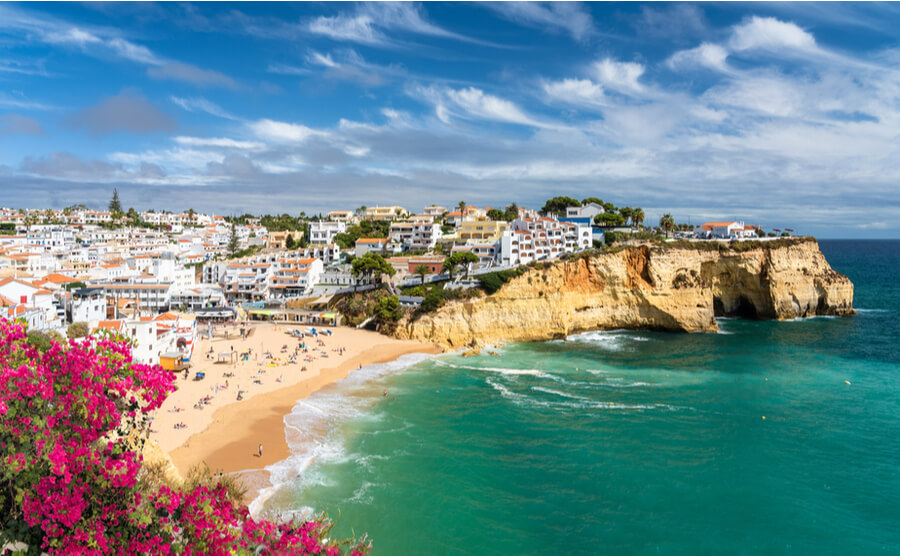 picture of a beach in Portugal
