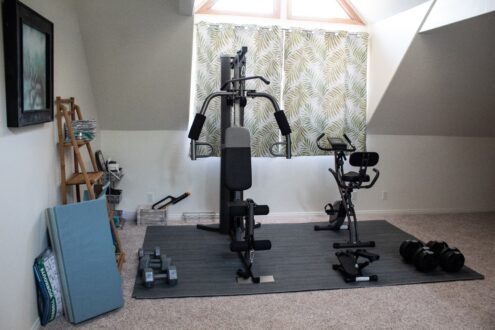 Home gym improvements